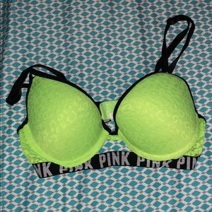 VS PINK 32B push up bra